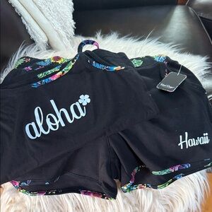 Women's Black Athletic Shorts